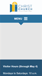 Mobile Screenshot of christchurchphila.org